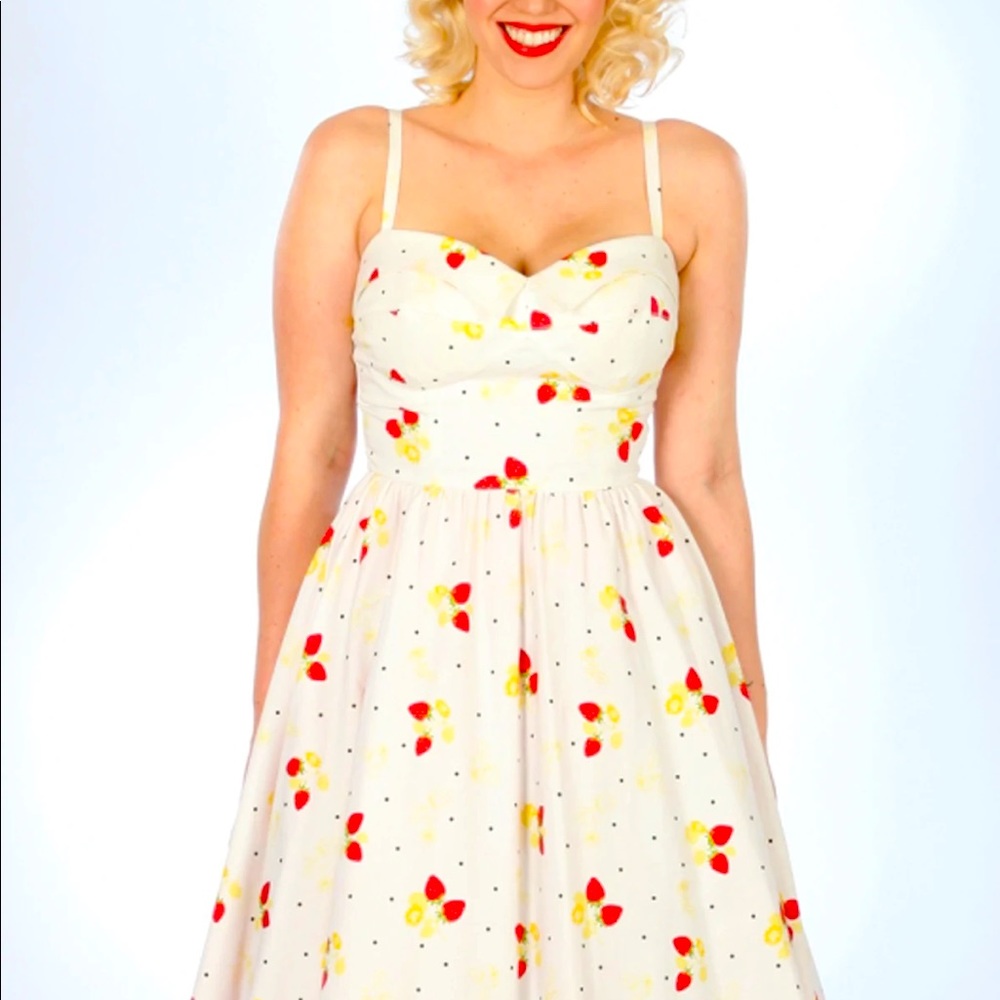 Stop Staring! Strawberry Swing Dress
